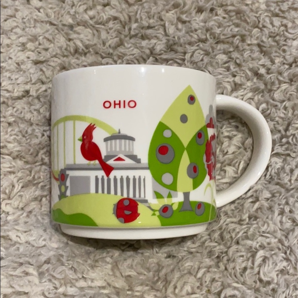 STARBUCKS *OHIO* mug YOU ARE HERE